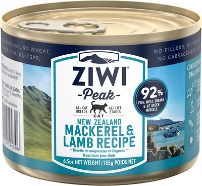 Ziwi Peak Mackerel & Lamb Recipe Cat Food – Review