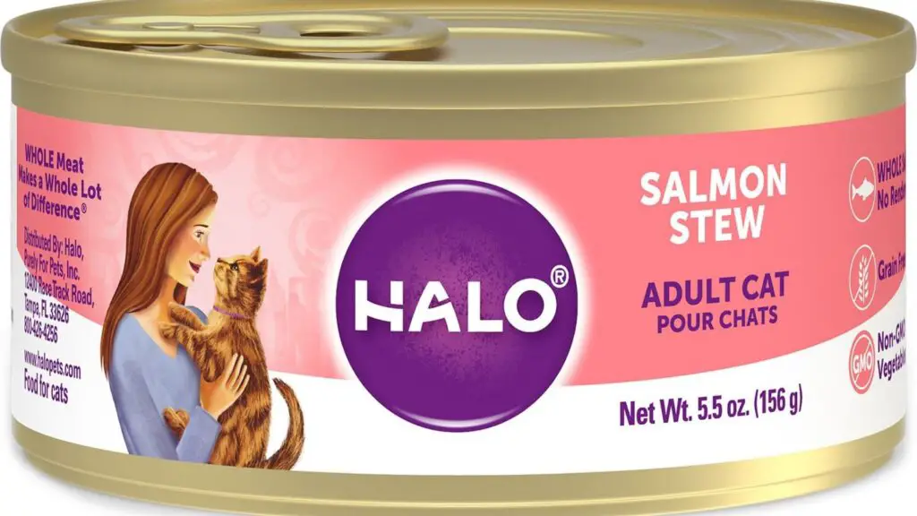Halo salmon stew grain-free adult canned cat food – Review