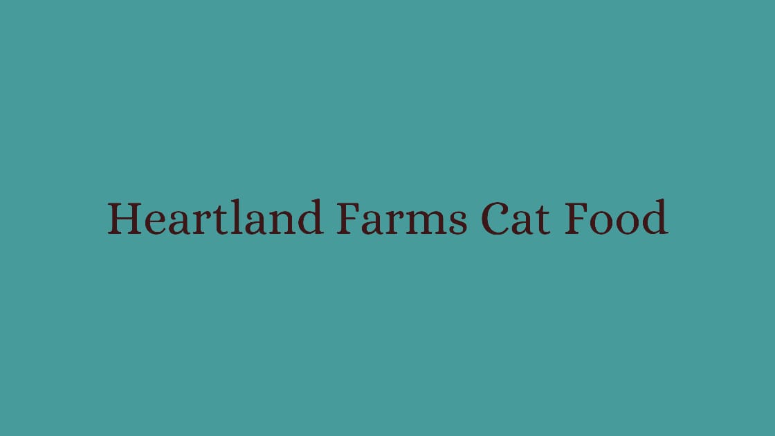 heartland farms cat food