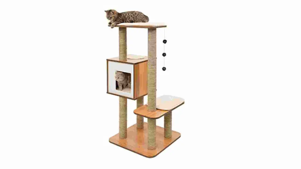 Vesper High-Base Modern Cat Tree